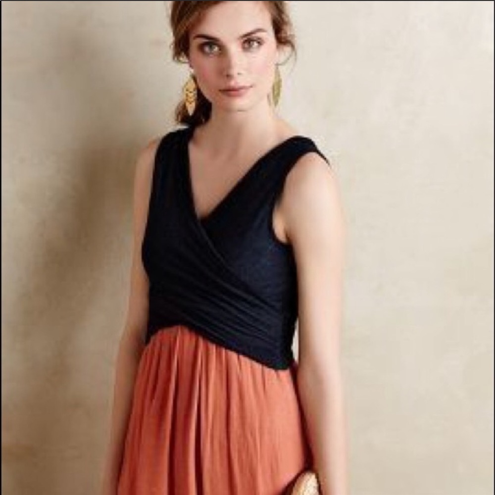 Anthropologie - Amadi Wrap Dress (two-tone)
